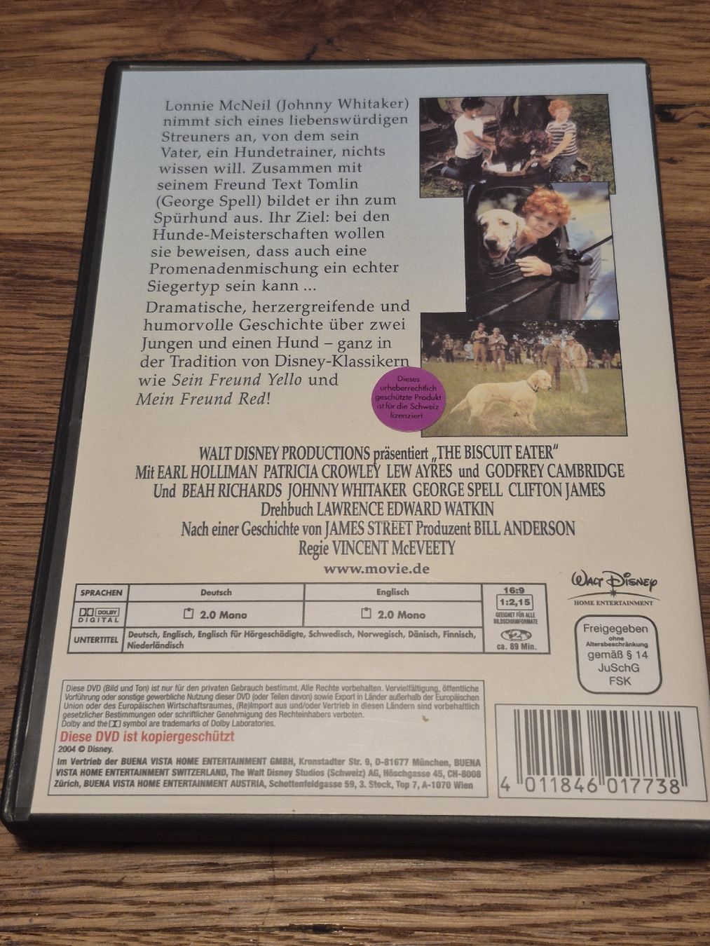 Tutti i DVDs: Die Promenadenmischung - Disney DVD – Usato da Oberembrach venduto da giu_7ksd 1
