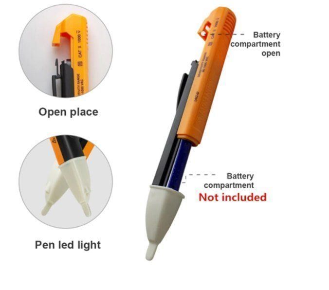Misurare: Strom Test Stift Kontaktlose tester Pen – Nuovo e nell'imballaggio originale da Uerkheim venduto da Kaufoption 5