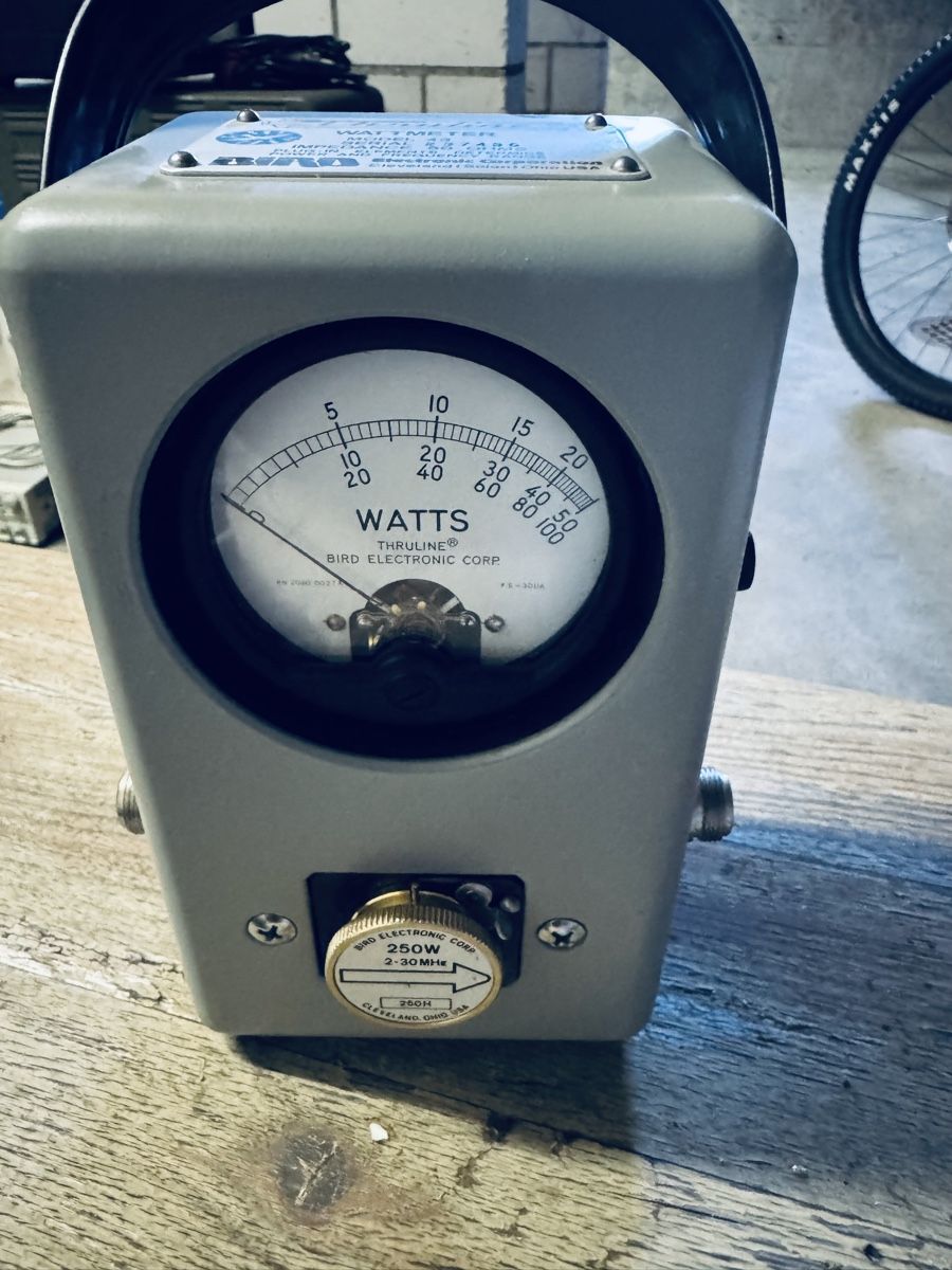 Funktechnik: Thruline Wattmeter Model 43 – Gebraucht aus Sternenberg von Mcfraui