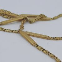 Robuste Halskette in 750 Gelbgold