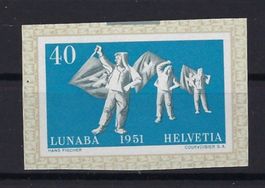 1951 Ausschnitt  Luzern Block postfrisch   15885