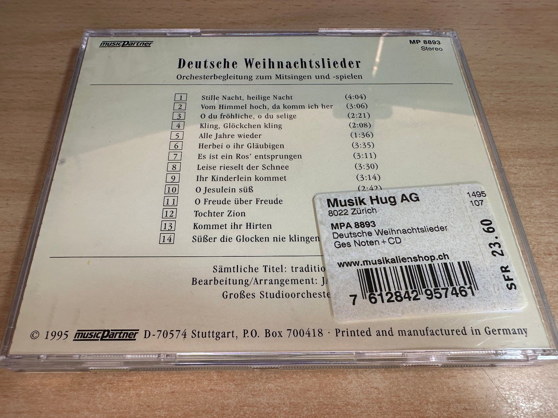 CDs: H1 Deutsche Weihnachtslieder zum mitsingen – Gebraucht aus Rikon im Tösstal von Alpenmutz 1