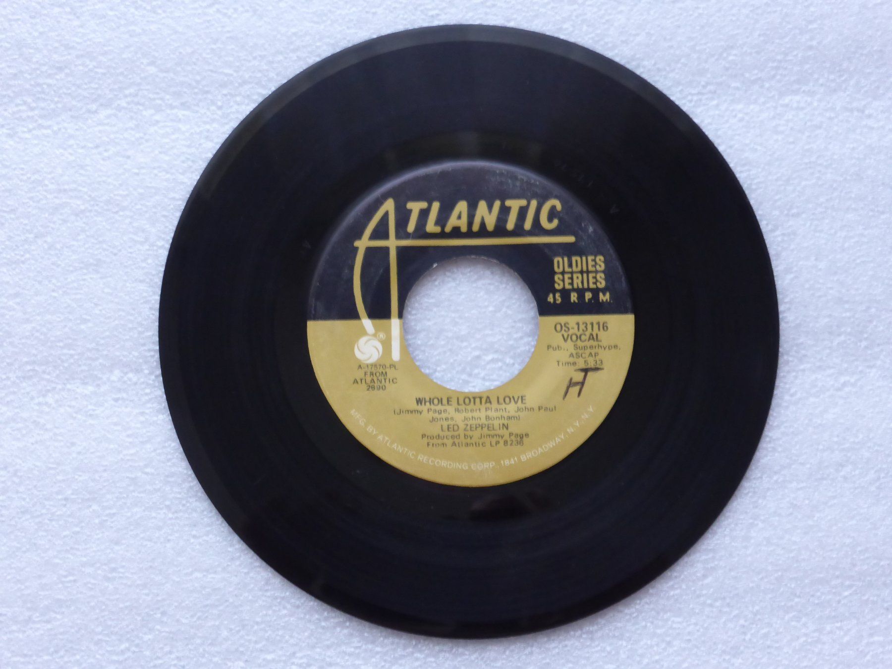 Schallplatten: Vinyl Single   LED ZEPPELIN – Gebraucht aus Küssnacht am Rigi von Mondkinder 1