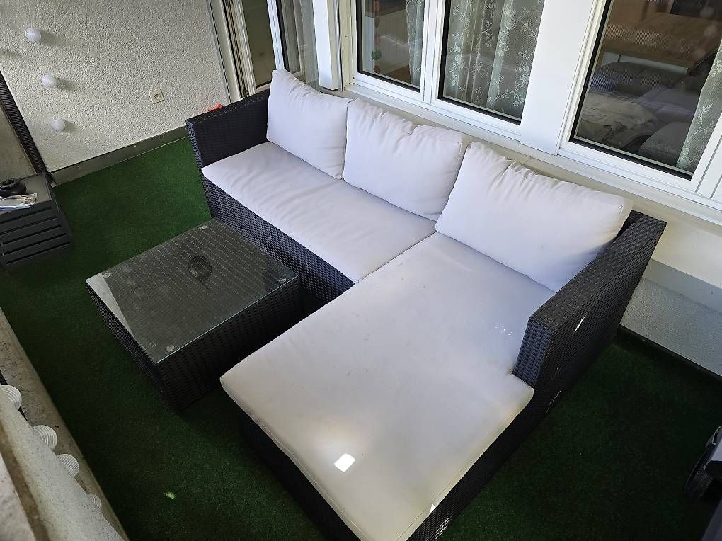 Sofas: Rattanlounge  – D'occasion à willisau par Heer87 2