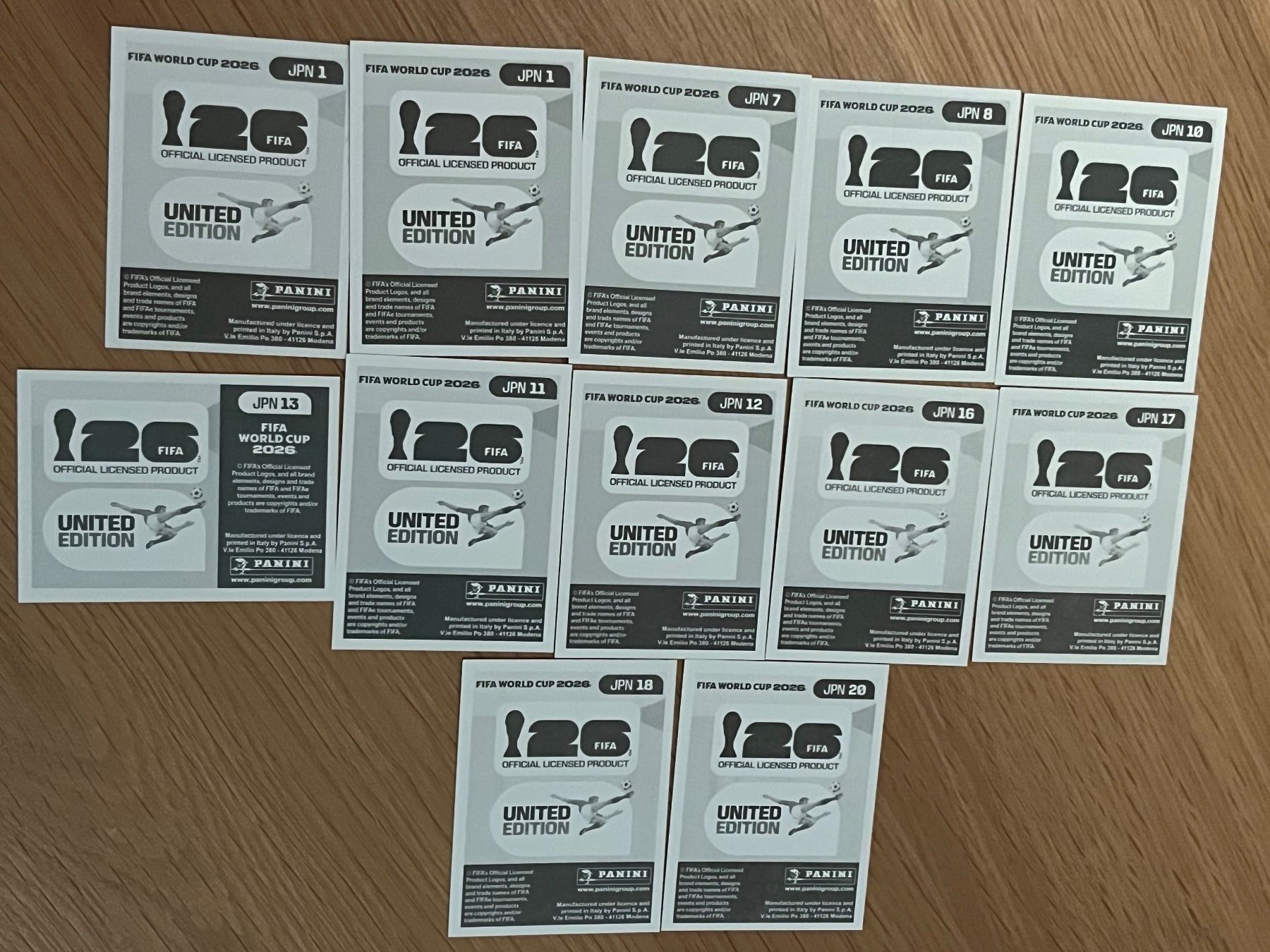 Panini Carte collezionabili: Panini WM 2026 Sticker Japan – Nuovo e nell'imballaggio originale da Luzern venduto da strandbar90 1