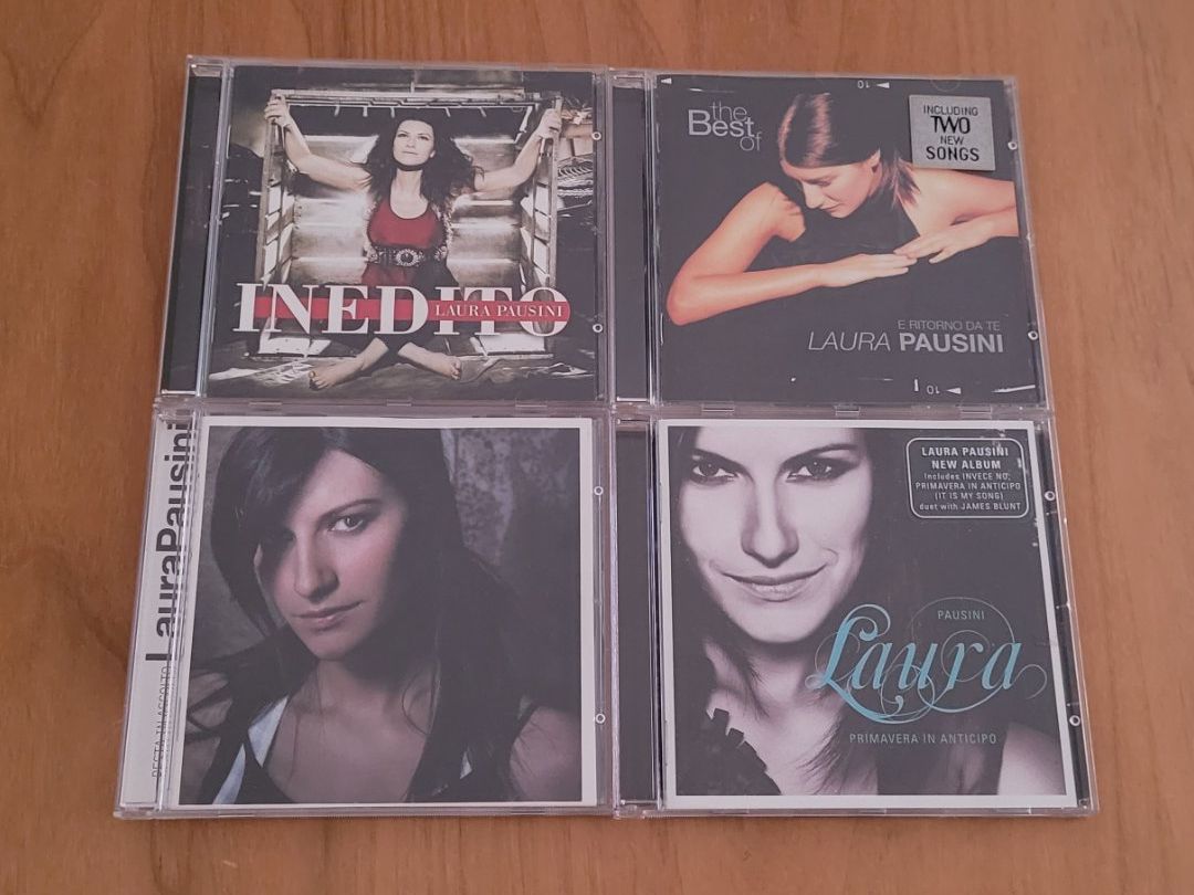 CD: 4 CDs  Laura Pausini – Usato da Martigny venduto da MZ-67