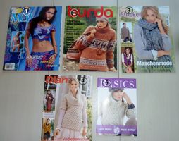 5 Strickbücher Anleitungen im Setverkauft ***