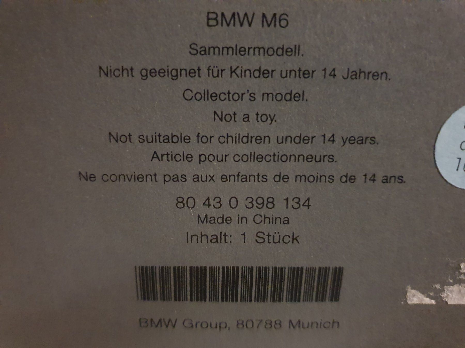 Kyosho Modellautos: BMW M6 E63 Indianapolis Red Kyosho 1/18 – Neu und originalverpackt aus Chernex von Manu0128 2
