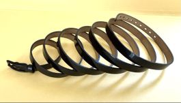 Bracelet manchette Swatch Color Code noir