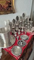 Antikes Zinngeschirr 32-teilig