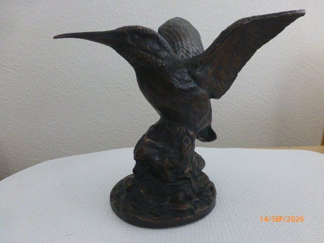Sculture & Statue: Vogel auf Baumstrunk aus Bronze. – Usato da Pratteln venduto da Emperial