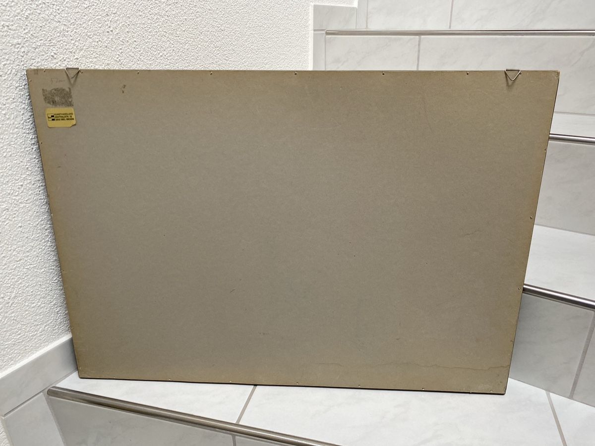 Grafica & Litografie: Lithographie, Ernst Luchsinger, Fischerdorf. – Usato da Biberist venduto da Momo33 7