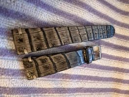 Alligator Kroko Vintage Uhrenarmband 20/16mm