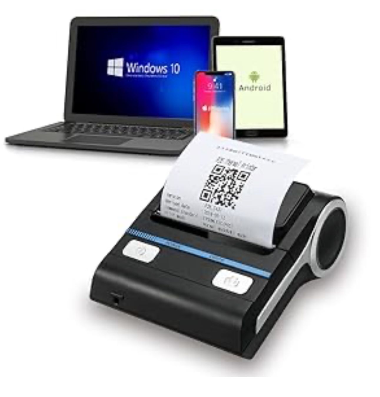 Drucker: Bluetooth Receipt Printers Wireless Thermal Printer 80mm POS – Neu und originalverpackt aus Bülach von StoreInShop.com 8