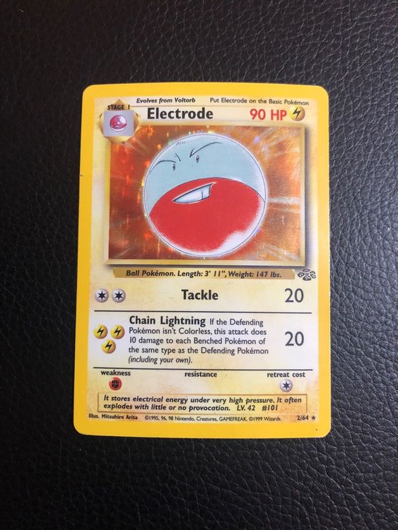 Jungle Electrode Holo 2/64 Ab 1 Kaufen auf Ricardo
