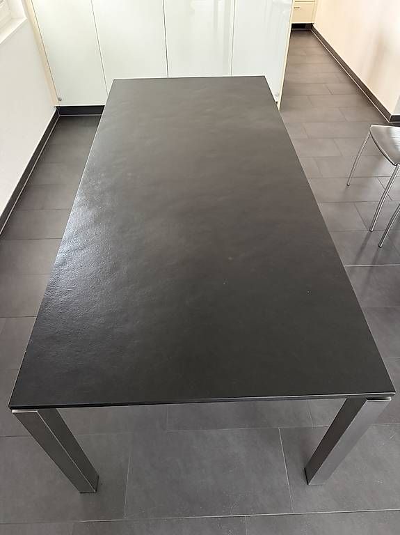 Piatti di portata: Schiefer Tischplatte 200x90x2 cm – Usato da Fislisbach venduto da Autale 1