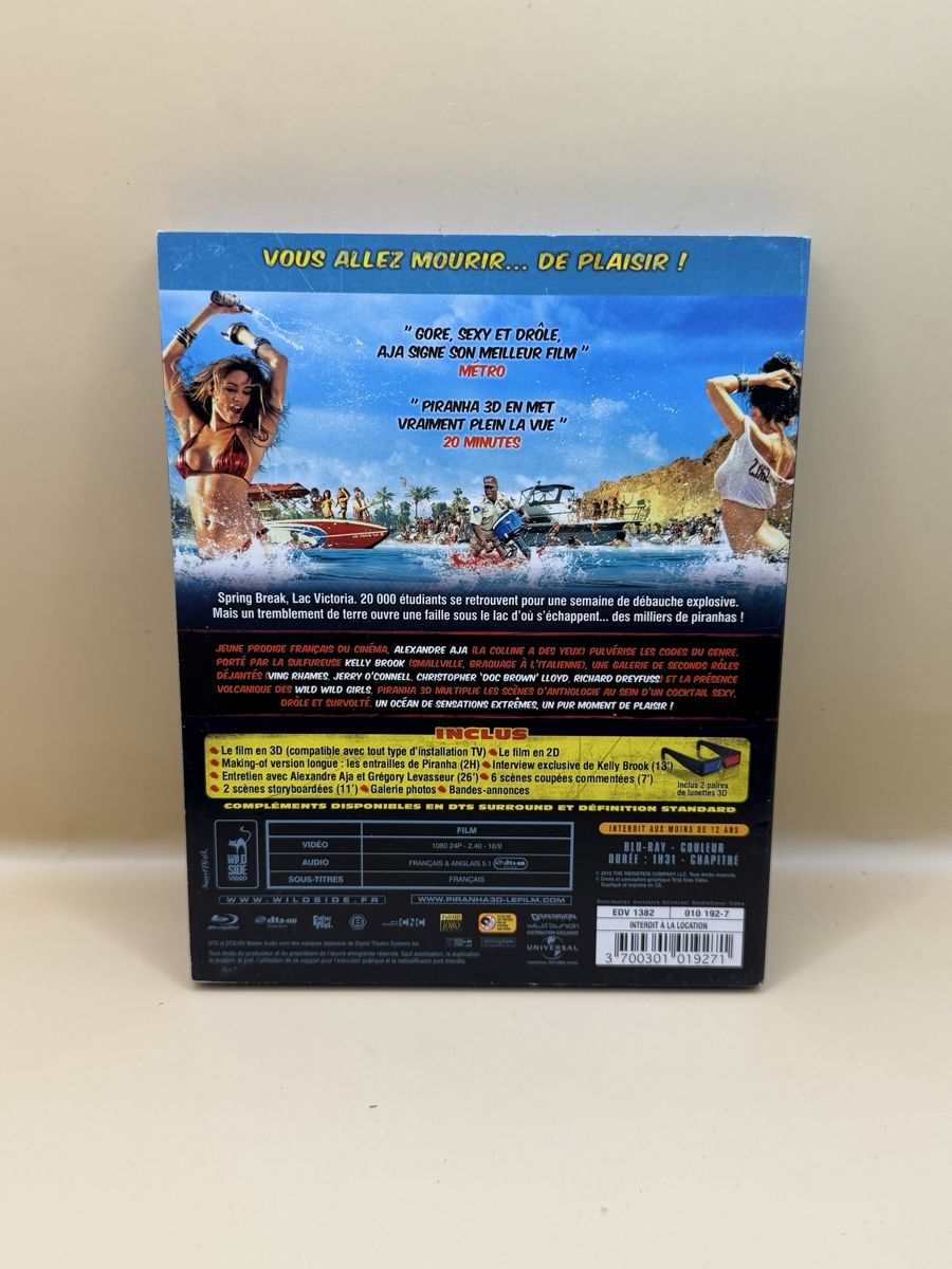 Alle DVDs: Piranha 3D Blu-ray Édition Spéciale – Gebraucht aus Genève von sho_67qj 1