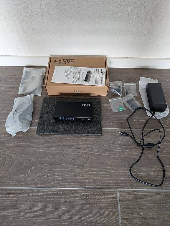 Hub & Switch: Exsys Industrial USB 3.2 Gen 2x1 Hub 7-Port – Usato da Egliswil venduto da LANgsam_86 1