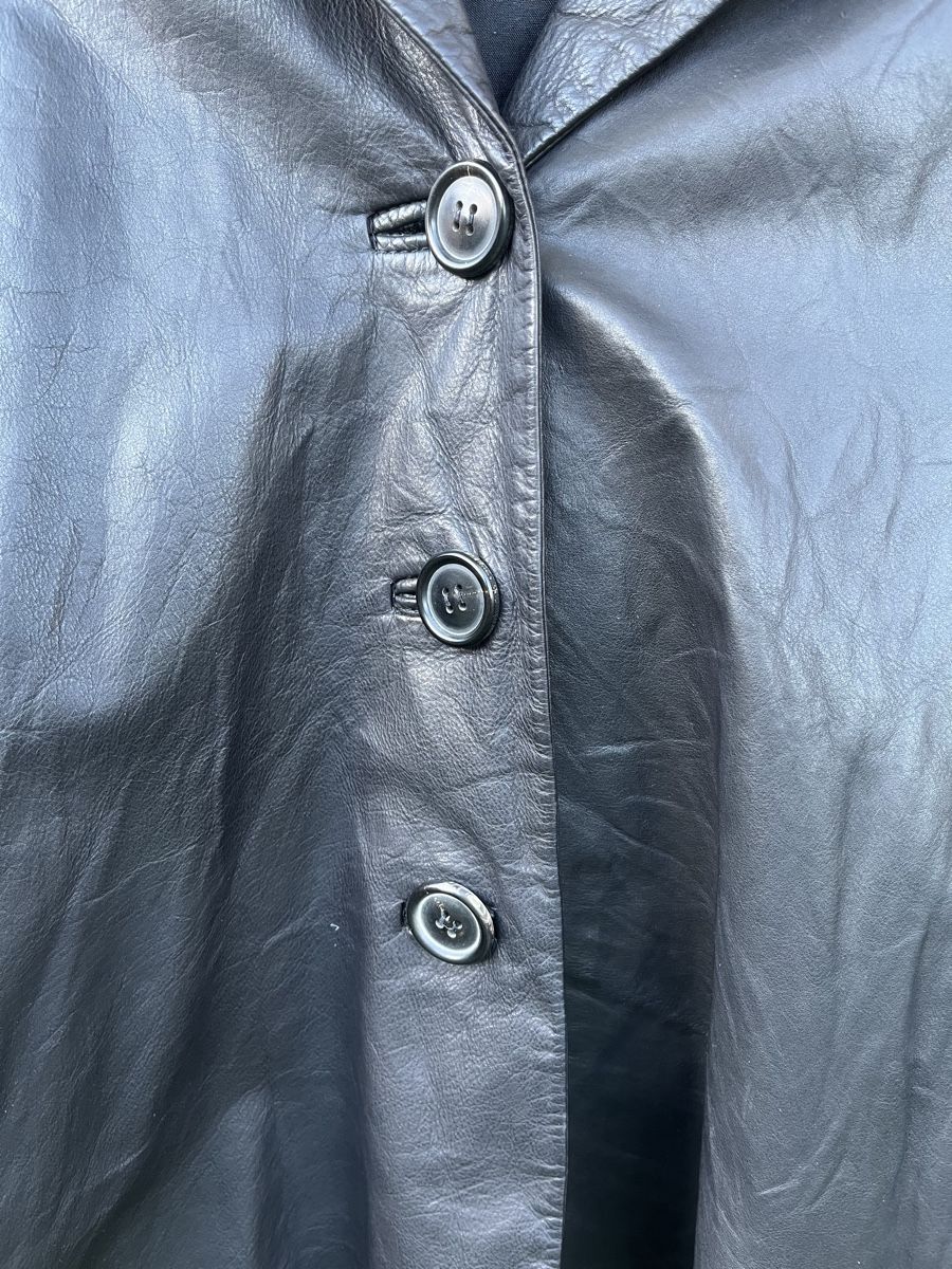 Rundholz Giacche: Rundholz Lederjacke onesize schwarz  – Usato da Heerbrugg venduto da sputnik09 1