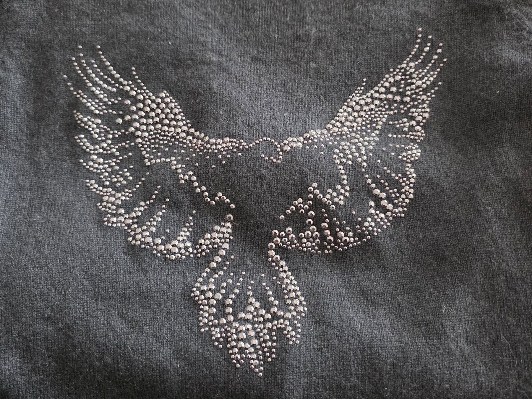 Maglioni & Felpe: Zadig & Voltaire Cashmere Pullover Strass Adler Gr. S – Usato da Münchenstein venduto da kittybox 2