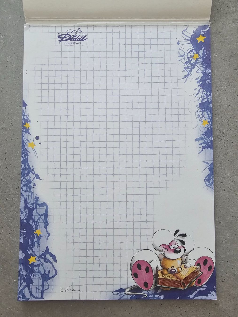 Schreibblöcke: Diddl A5 Blockblatt Nr. 343 Lesestunde 1 – Neu (gemäss Beschreibung) aus Nottwil von bubbletee 1