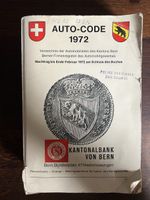 Auto Index / Nummernverzeichnis BE 1972