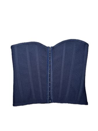PrettyLittleThing - Corset Top Navy