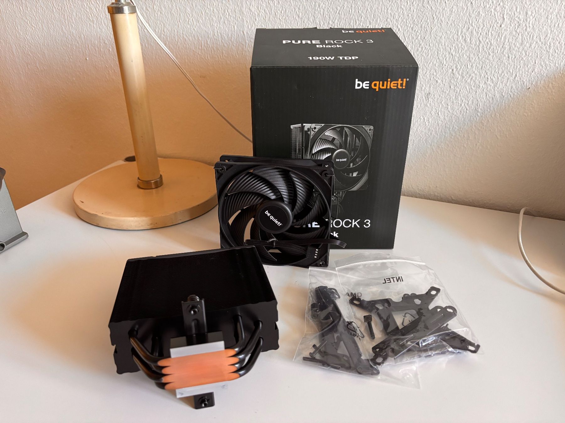 beQuiet! Componenti elettronici: beQuiet! Pure Rock CPU Kühler Intel & AMD – Usato da Bern venduto da raupenimmersatt