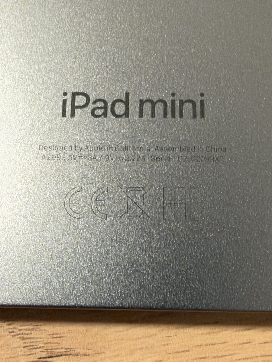 Apple Tablet PC: IPAD MINI A17pro 2025 256 GB – Nuovo (secondo la descrizione) da Cointrin venduto da res_nvs8 2