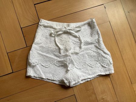 NA-KD - High Waist Shorts weiss 36