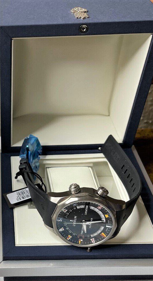 Corum Orologi: *** Corum Admiral " Worldtimer " automatic *** état neuf *** – Nuovo (secondo la descrizione) da Sierre venduto da imaginations 7