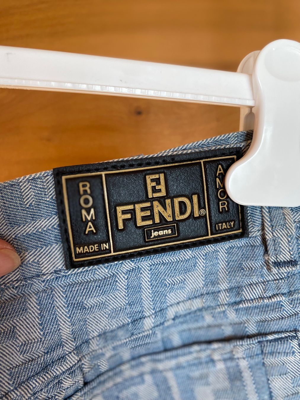 Fendi Pantaloni: Original Vintage Fendi Hose – Nuovo e nell'imballaggio originale da Eggersriet venduto da VintageCouture86 2