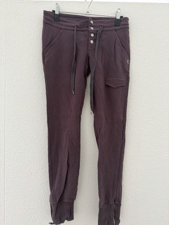MET Hose Gr. S – Aubergine – Jogger Style mit Reissverschlüs