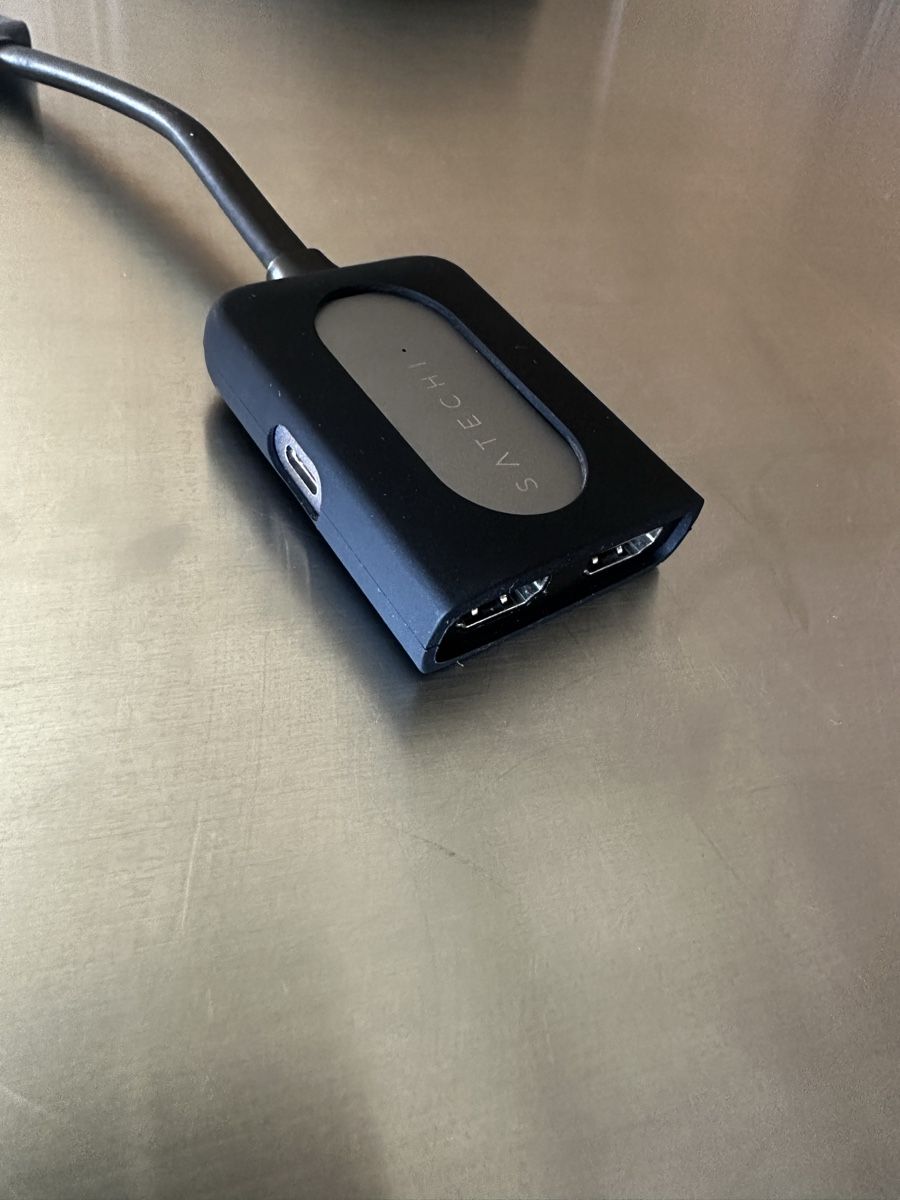 Satechi Adapter: Satechi USB-C auf HDMI Adapter – Space Grau – Gebraucht aus Onnens FR von grospatapouf 1