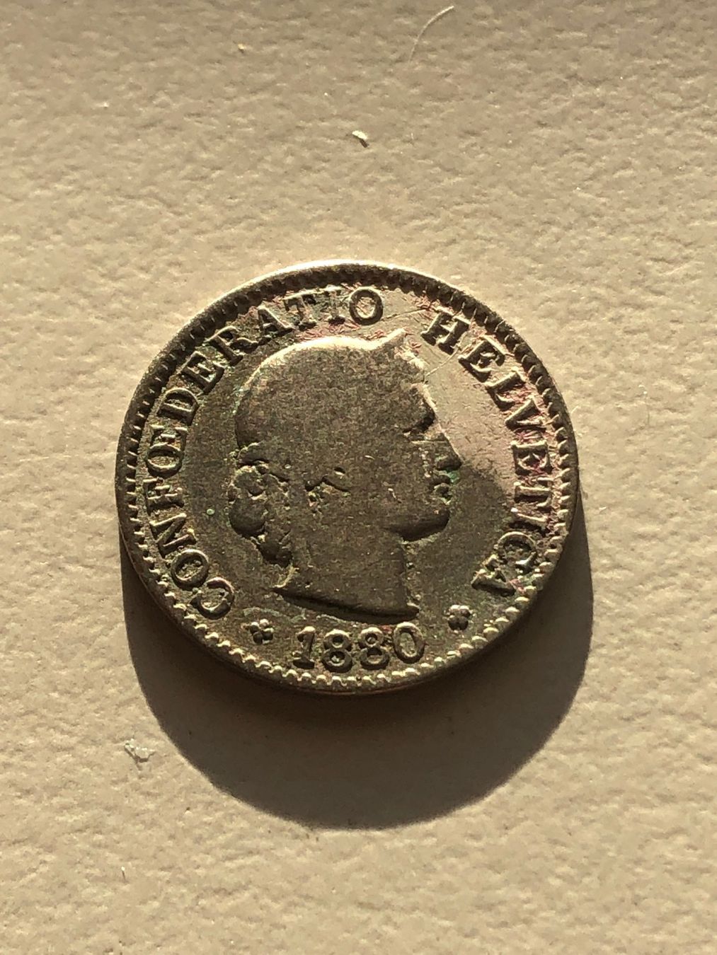 Tutti le monete: 5 Rp. 1880 – Usato da Schötz venduto da Odpa