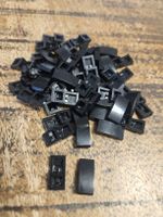 lego 11477 lot de 50 pièces Black Slope, Curved 2 x 1 x 2/3