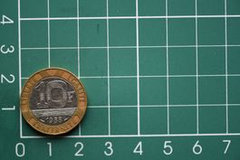 währung francaise 10 francs 1988
