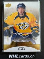 Kevin Fiala NHL Exquisite Rookie Card /399