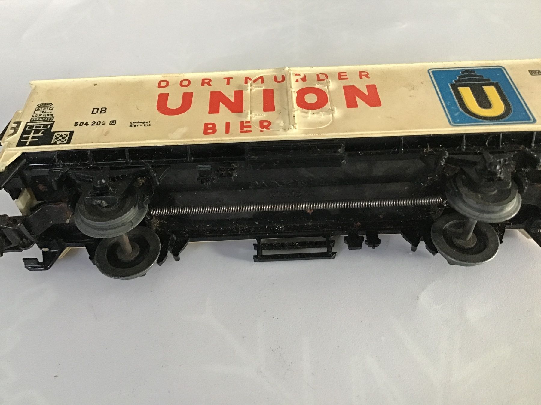 Märklin Modellini di ferrovie: Märklin Bierwagen Nr. 4634 Dortmunder Union – Usato da Scherzingen venduto da Starseller62 3