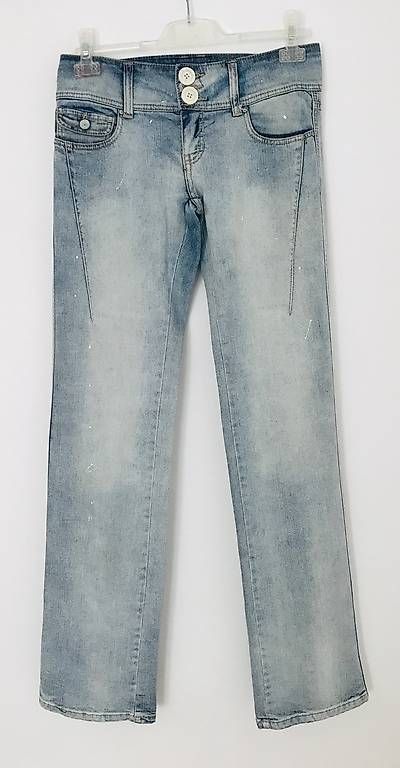 Jeans: Damenjeans mit Farbspritzer-Effekten – Gebraucht aus Tagelswangen von fireiceprincess 2