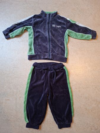 H&M Baby Samt Trainingsanzug Gr. 86