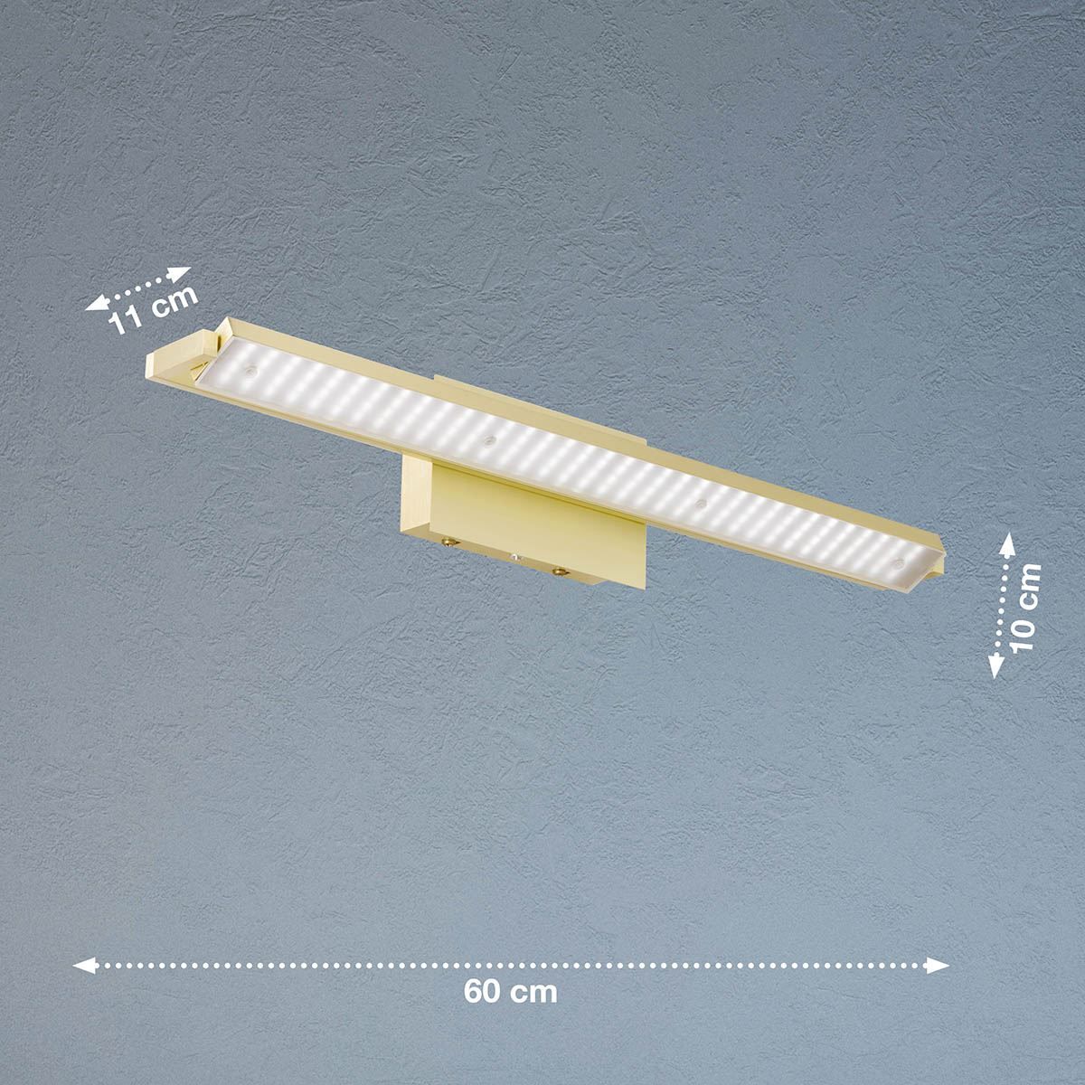 Lampade: LED Wandleuchte,  60 cm x 10 cm, dimmbar – Nuovo (secondo la descrizione) da Kreuzlingen venduto da Smart-Light 3