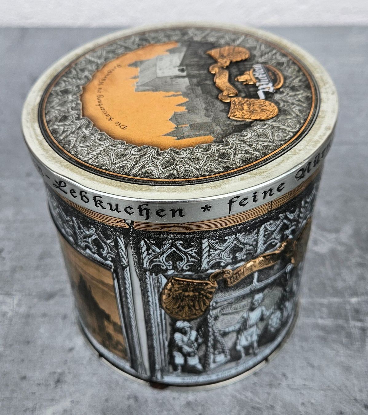 Behälter & Ähnliches: Dekorative Blechdose – Gebraucht aus Gerzensee von Kaktusblumen 3