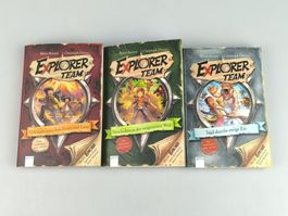 Explorer Team 3er Buch-Set | Bände 1-3 mit Rätsel-Heften