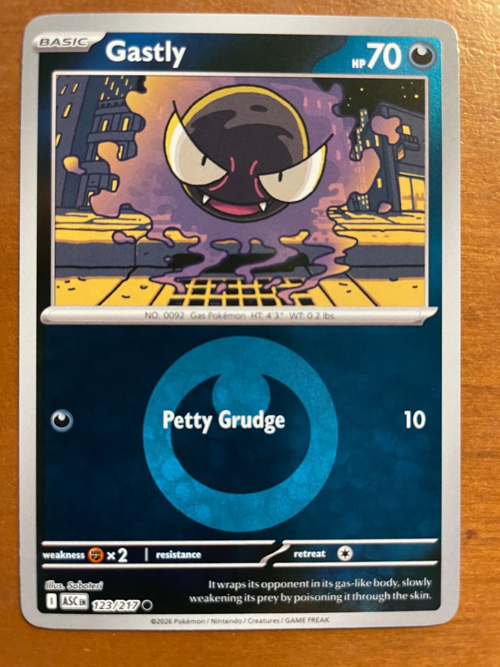 Pokémon Carte collezionabili: Pokemon Gastly Reverse (Versand gratis) – Nuovo (secondo la descrizione) da Chur venduto da Angerson