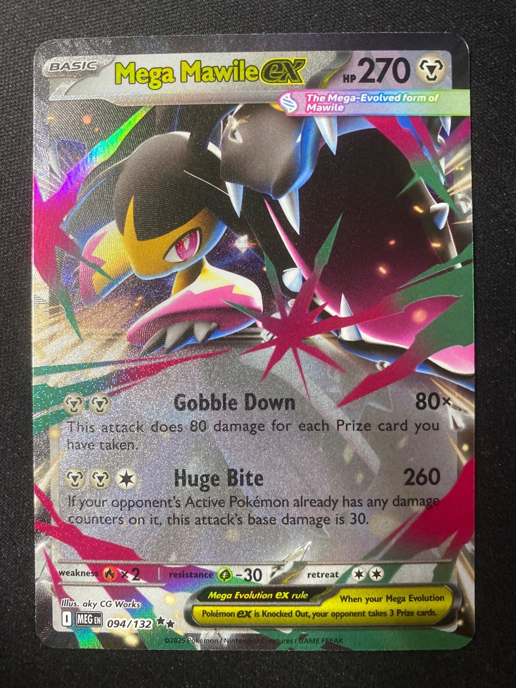 Pokémon Carte collezionabili: Mega Mawile ex 94 - Mega Flunkifer ex - Mega Evolution - EN – Nuovo (secondo la descrizione) da Hausen AG venduto da Shrade