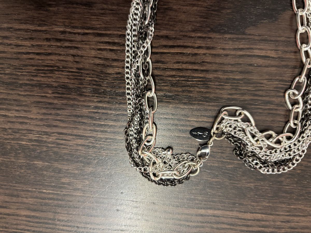 Catenine: Statement Kette Silber Schwarz von Guess – Nuovo (secondo la descrizione) da Unterentfelden venduto da Nadineb23 1