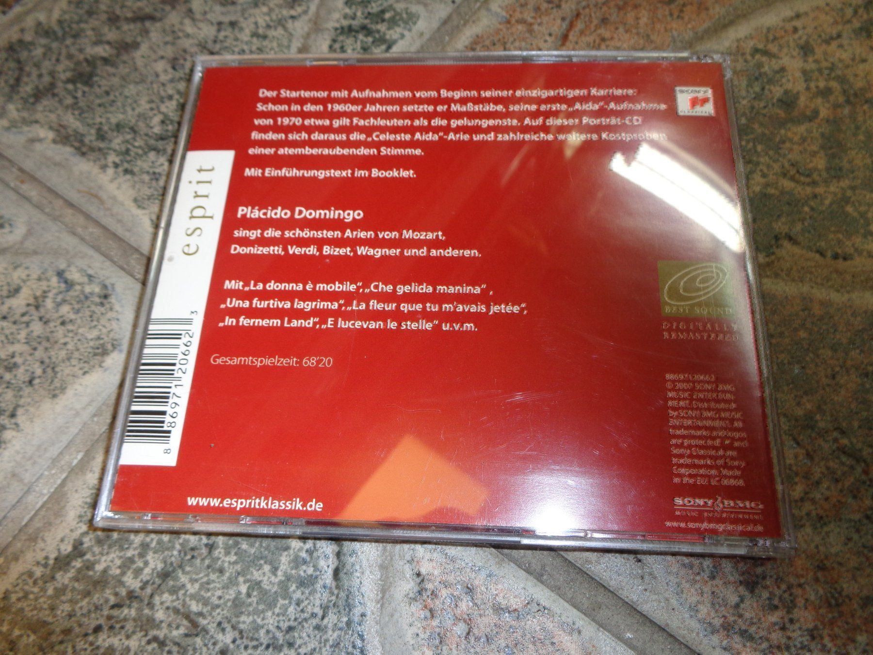 CD: Domingo singt die schönsten Opernarien CD – Usato da Olten venduto da Disc-Ausverkauf 1