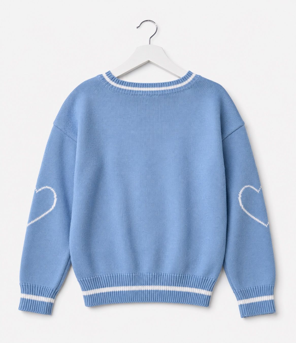 Maglioni & Felpe: Damen Pullover blau mit Totenkopf Motiv Grösse S – Usato da Meilen venduto da oli_yp7q 1