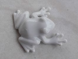 Adam und Ziege Porzellan Frosch
